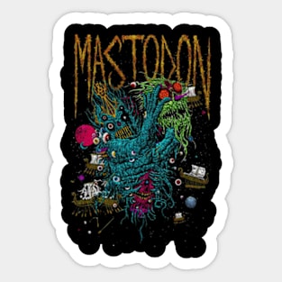 MASTODON MERCH VTG Sticker